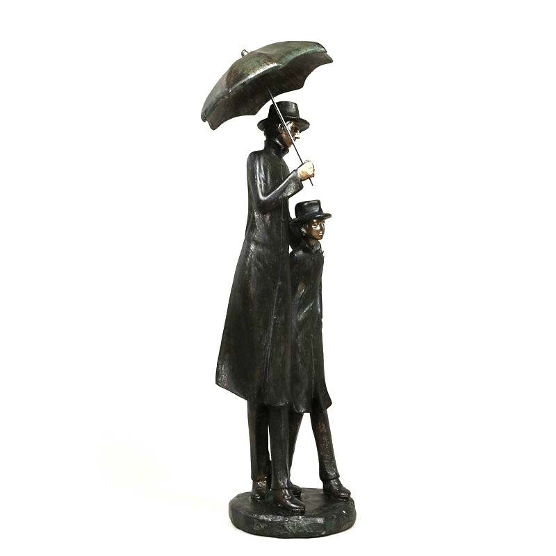 빈티지 스타일의 아버지와 아들 조각상, 수제 레진 소재 - Art And Craft For Father'S Day 리뷰 및 가격