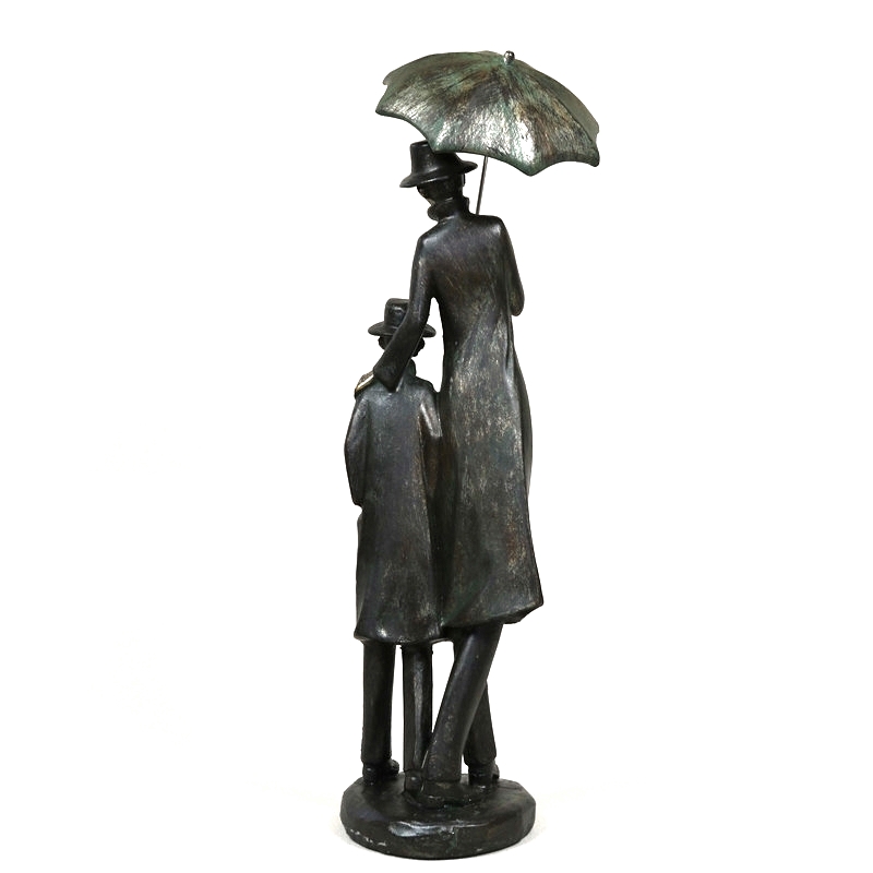빈티지 스타일의 아버지와 아들 조각상, 수제 레진 소재 - Art And Craft For Father'S Day 리뷰 및 가격