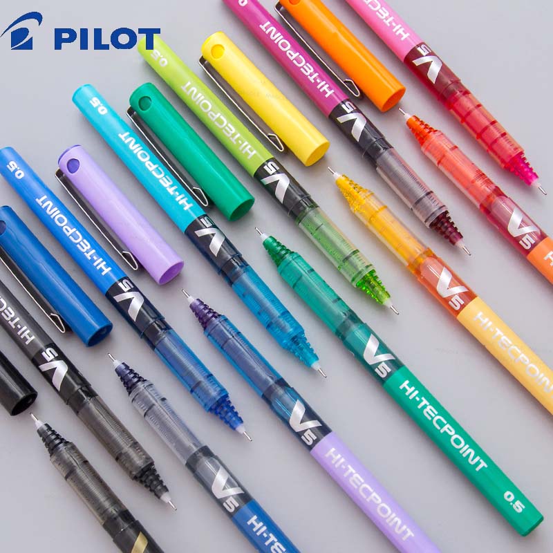 일본 파일럿 멀티 컬러 젤 펜 HI-TECPOINT B - Pilot Pen V5 리뷰 및 가격