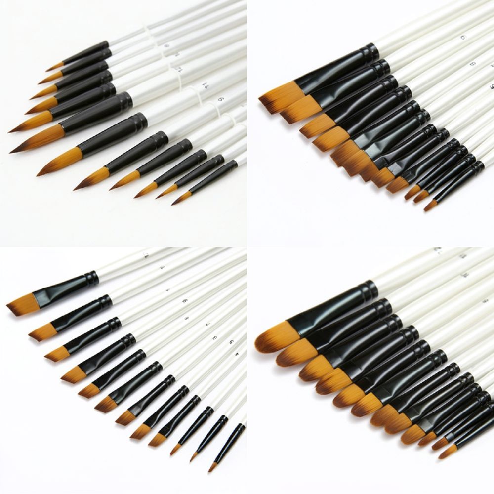 내구성이 뛰어난 나일론 소재의 미술용 붓 세트, 진주  - Gouache Paint Set 리뷰 및 가격